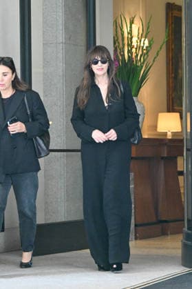 IPA88912742 - Milan, Fashion Week, leaving Palazzo Parigi In the photo: Monica Bellucci  Copyright: xManuelexMangiarotti ipa-agency.netx xManuelexMangiarottix IPA88912742