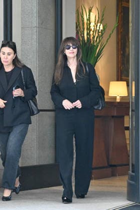 IPA88912746 - Milan, Fashion Week, leaving Palazzo Parigi Pictured: Monica Bellucci  Copyright: xManuelexMangiarotti ipa-agency.netx xManuelexMangiarottix IPA88912746