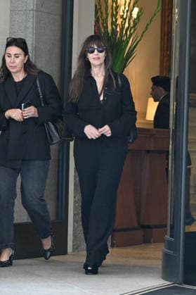 IPA88912757 - Milan, Fashion Week, leaving Palazzo Parigi In the photo: Monica Bellucci  Copyright: xManuelexMangiarotti ipa-agency.netx xManuelexMangiarottix IPA88912757