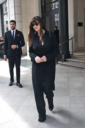 IPA88912704 - Milan, Fashion Week, leaving Palazzo Parigi Pictured: Monica Bellucci  Copyright: xManuelexMangiarotti ipa-agency.netx xManuelexMangiarottix IPA88912704