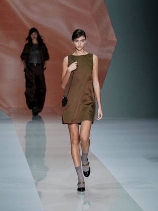 IPA88910015 - Milan, Milan Women™s Fashion Week Spring Summer 2027 - Women™s Fashion, Spring Summer 2027 - Anteprima fashion show - pictured on the runway: model  Copyright: xEmanuelexDexCarlix xEmanuelexDexCarlix IPA88910015