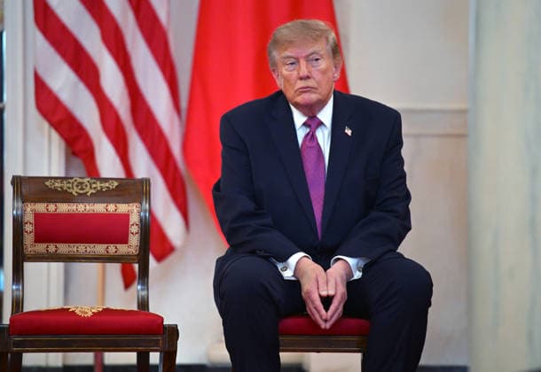 President Donald J Trump listens as China s President Xi Jinping makes remarks during a state visit welcoming ceremony at the White House in Washington DC on Thursday, September 24, 2026. Xi is on a three-day state visit to the U.S. and will hold talks with U.S. officials on tariffs, AI, and other issues.  WAX20260924824 AnnabellexGordon