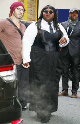NEW YORK, NY- SEPTEMBER 24: Gabourey Sidibe seen at Good Morning America on September 24, 2026 in New York City. Credit; RW MediaPunch Copyright: xRWx