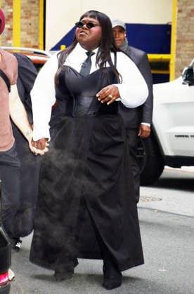NEW YORK, NY- SEPTEMBER 24: Gabourey Sidibe seen at Good Morning America on September 24, 2026 in New York City. Credit; RW MediaPunch Copyright: xRWx