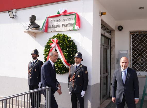 IPA88919444 - Milan, September 24, 2026: Unveiling of the mural dedicated to Sandro Pertini on Via Oglio, with Giuseppe Sala and Stefano Bianco  Copyright: xDuilioxPiaggesix xDuilioxPiaggesix IPA88919444