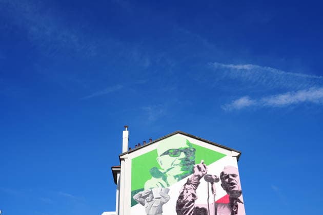 IPA88919563 - Milan, September 24, 2026: Unveiling of the mural dedicated to Sandro Pertini on Via Oglio  Copyright: xDuilioxPiaggesix xDuilioxPiaggesix IPA88919563