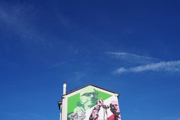 IPA88919568 - Milan, September 24, 2026: Unveiling of the mural dedicated to Sandro Pertini on Via Oglio  Copyright: xDuilioxPiaggesix xDuilioxPiaggesix IPA88919568