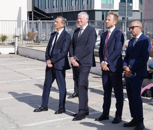 IPA88919570 - Milan, September 24, 2026: Unveiling of the mural dedicated to Sandro Pertini on Via Oglio, with Giusepep Sala, Stefano Bianco, Emmanuel Conte, and Marco Mazzei  Copyright: xDuilioxPiaggesix xDuilioxPiaggesix IPA88919570
