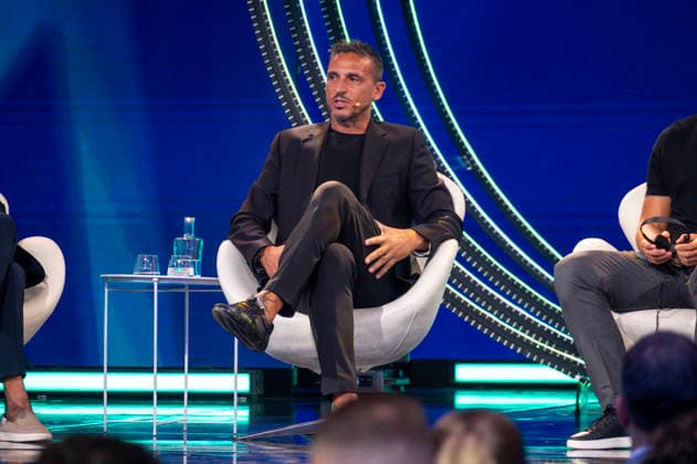 September 22, 2026, Lisbon, Lisbon, Portugal: FERNANDO MEIRA (Vito³ria SC) speaking during the elite leaders panel at the Portugal Football Summit at the Cidade do Futebol in Oeiras. Lisbon Portugal - ZUMAr238 20260922_zip_r238_041 Copyright: xRicardoxRochax