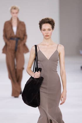 IPA88919618 - Milan, Milan Women™s Fashion Week Spring Summer 2027 - Women™s Fashion, Spring Summer 2027 - Max Mara fashion show - pictured on the runway: Model  Copyright: xCinziaxCamelax xx IPA88919618