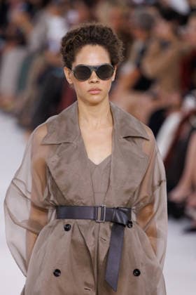 IPA88919653 - Milan, Milan Women™s Fashion Week Spring Summer 2027 - Women™s Fashion, Spring Summer 2027 - Max Mara fashion show - pictured on the runway: Model  Copyright: xCinziaxCamelax xx IPA88919653