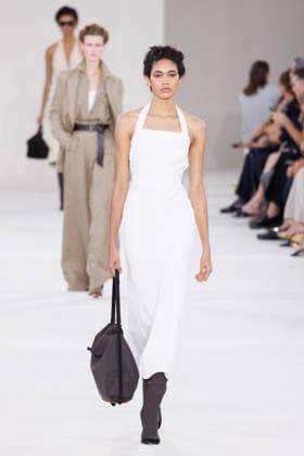 IPA88919660 - Milan, Milan Women™s Fashion Week Spring Summer 2027 - Women™s Fashion, Spring Summer 2027 - Max Mara fashion show - pictured on the runway: Model  Copyright: xCinziaxCamelax xx IPA88919660