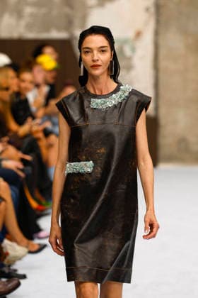Runway at the Marni fashion show during Milan Fashion Week Women s Spring Summer 2027 on September 24, 2026, in Milan, Italy Bestimage Milan, Italy  Copyright: xAgencex xBestimagexAgencex xBestimagex