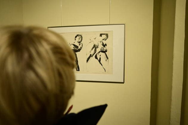 Opening of the art exhibition Drawings and Prints by Hans Peter Menge at the Graphic Arts Cabinet of the Görlitz Collections in the Barockhaus, Görlitz Museum of Cultural History, September 24, 2026 Copyright: xMatthiasxWehnertx