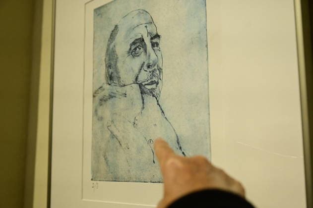 Opening of the art exhibition Drawings and Prints by Hans Peter Menge at the Graphic Arts Cabinet of the Görlitz Collections in the Barockhaus, Görlitz Museum of Cultural History, September 24, 2026 Copyright: xMatthiasxWehnertx