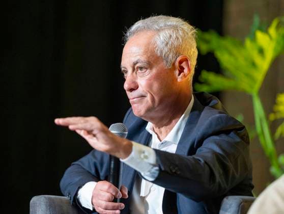 September 24, 2026, Austin, Tx, USA: Former White House Chief of Staff and mayor of Chicago RAHM EMMANUEL give his point of view on the state of the Trump administration during day one of the 2026 Texas Tribune Festival on September 24, 2026. Austin USA  - ZUMAd150 20260924_znp_d150_015 Copyright: xBobxDaemmrichx