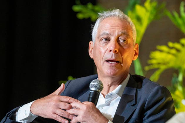September 24, 2026, Austin, Tx, USA: Former White House Chief of Staff and mayor of Chicago RAHM EMMANUEL give his point of view on the state of the Trump administration during day one of the 2026 Texas Tribune Festival on September 24, 2026. Austin USA  - ZUMAd150 20260924_znp_d150_017 Copyright: xBobxDaemmrichx