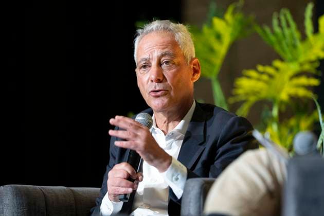 September 24, 2026, Austin, Tx, USA: Former White House Chief of Staff and mayor of Chicago RAHM EMMANUEL give his point of view on the state of the Trump administration during day one of the 2026 Texas Tribune Festival on September 24, 2026. Austin USA  - ZUMAd150 20260924_znp_d150_013 Copyright: xBobxDaemmrichx