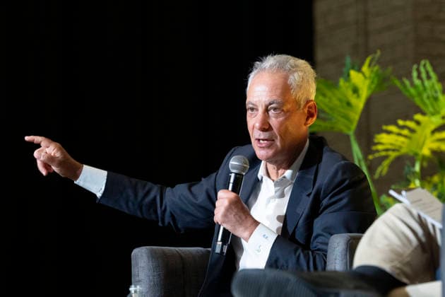 September 24, 2026, Austin, Tx, USA: Former White House Chief of Staff and mayor of Chicago RAHM EMMANUEL give his point of view on the state of the Trump administration during day one of the 2026 Texas Tribune Festival on September 24, 2026. Austin USA  - ZUMAd150 20260924_znp_d150_010 Copyright: xBobxDaemmrichx