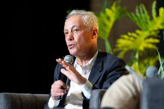 September 24, 2026, Austin, Tx, USA: Former White House Chief of Staff and mayor of Chicago RAHM EMMANUEL give his point of view on the state of the Trump administration during day one of the 2026 Texas Tribune Festival on September 24, 2026. Austin USA  - ZUMAd150 20260924_znp_d150_012 Copyright: xBobxDaemmrichx