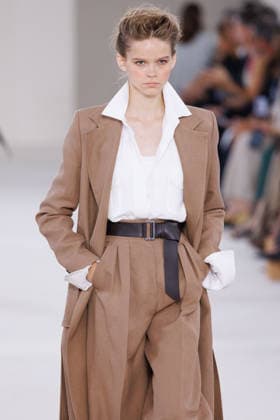 MFW - Max Mara Runway A model walks the runway during the Max Mara fashion show at Milan Women’s Fashion Week Spring Summer 2027 in Milan, Italy on September 24, 2026. Photo by Cinzia Camela IPA ABACAPRESS.COM Milan Italy  Copyright: xIPA ABACAx