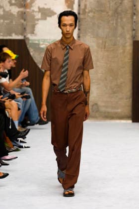 Runway at the Marni fashion show during Milan Fashion Week Women s Spring Summer 2027 on September 23, 2026, in Milan, Italy Bestimage Milan, Italy  Copyright: xAgencex xBestimagexAgencex xBestimagex