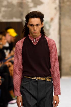 Runway at the Marni fashion show during Milan Fashion Week Women s Spring Summer 2027 on September 23, 2026, in Milan, Italy Bestimage Milan, Italy  Copyright: xAgencex xBestimagexAgencex xBestimagex