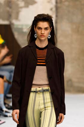 Runway at the Marni fashion show during Milan Fashion Week Women s Spring Summer 2027 on September 23, 2026, in Milan, Italy Bestimage Milan, Italy  Copyright: xAgencex xBestimagexAgencex xBestimagex