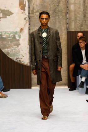 Runway at the Marni fashion show during Milan Fashion Week Women s Spring Summer 2027 on September 23, 2026, in Milan, Italy Bestimage Milan, Italy  Copyright: xAgencex xBestimagexAgencex xBestimagex