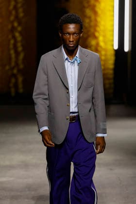 Runway at the Onitsuka Tiger fashion show during Milan Fashion Week Women s Spring Summer 2027 on September 23, 2026, in Milan, Italy Bestimage Milano Italy  Copyright: xAgencex xBestimagexAgencex xBestimagex