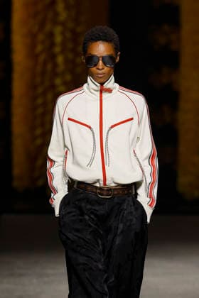 Runway at the Onitsuka Tiger fashion show during Milan Fashion Week Women s Spring Summer 2027 on September 23, 2026, in Milan, Italy Bestimage Milano Italy  Copyright: xAgencex xBestimagexAgencex xBestimagex
