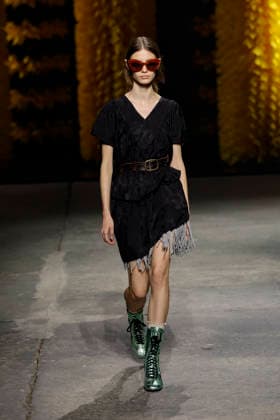 Runway at the Onitsuka Tiger fashion show during Milan Fashion Week Women s Spring Summer 2027 on September 23, 2026, in Milan, Italy Bestimage Milano Italy  Copyright: xAgencex xBestimagexAgencex xBestimagex
