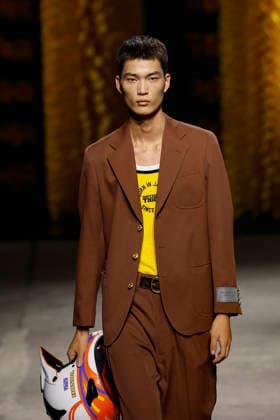 Runway at the Onitsuka Tiger fashion show during Milan Fashion Week Women s Spring Summer 2027 on September 23, 2026, in Milan, Italy Bestimage Milano Italy  Copyright: xAgencex xBestimagexAgencex xBestimagex