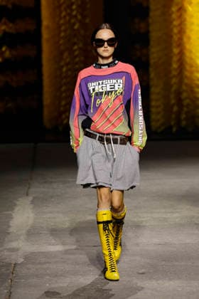 Runway at the Onitsuka Tiger fashion show during Milan Fashion Week Women s Spring Summer 2027 on September 23, 2026, in Milan, Italy Bestimage Milano Italy  Copyright: xAgencex xBestimagexAgencex xBestimagex