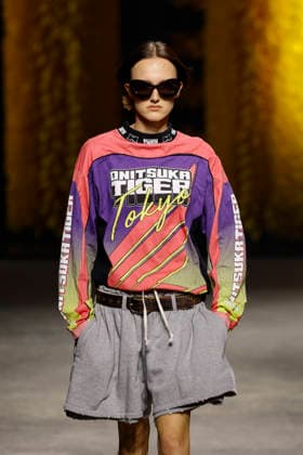 Runway at the Onitsuka Tiger fashion show during Milan Fashion Week Women s Spring Summer 2027 on September 23, 2026, in Milan, Italy Bestimage Milano Italy  Copyright: xAgencex xBestimagexAgencex xBestimagex