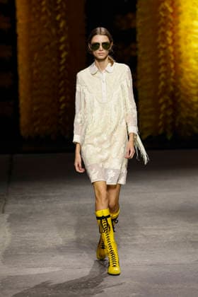 Runway at the Onitsuka Tiger fashion show during Milan Fashion Week Women s Spring Summer 2027 on September 23, 2026, in Milan, Italy Bestimage Milano Italy  Copyright: xAgencex xBestimagexAgencex xBestimagex