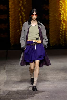 Runway at the Onitsuka Tiger fashion show during Milan Fashion Week Women s Spring Summer 2027 on September 23, 2026, in Milan, Italy Bestimage Milano Italy  Copyright: xAgencex xBestimagexAgencex xBestimagex