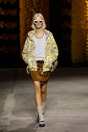Runway at the Onitsuka Tiger fashion show during Milan Fashion Week Women s Spring Summer 2027 on September 23, 2026, in Milan, Italy Bestimage Milano Italy  Copyright: xAgencex xBestimagexAgencex xBestimagex