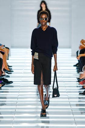 Runway at the Prada fashion show during Milan Fashion Week Women s Spring Summer 2027 on September 22, 2026, in Milan, Italy Bestimage Milan, Italy  Copyright: xAgencex xBestimagexAgencex xBestimagex