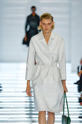 Runway at the Prada fashion show during Milan Fashion Week Women s Spring Summer 2027 on September 22, 2026, in Milan, Italy Bestimage Milan, Italy  Copyright: xAgencex xBestimagexAgencex xBestimagex