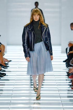 Runway at the Prada fashion show during Milan Fashion Week Women s Spring Summer 2027 on September 22, 2026, in Milan, Italy Bestimage Milan, Italy  Copyright: xAgencex xBestimagexAgencex xBestimagex