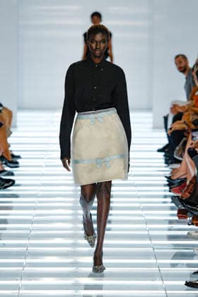 Runway at the Prada fashion show during Milan Fashion Week Women s Spring Summer 2027 on September 22, 2026, in Milan, Italy Bestimage Milan, Italy  Copyright: xAgencex xBestimagexAgencex xBestimagex