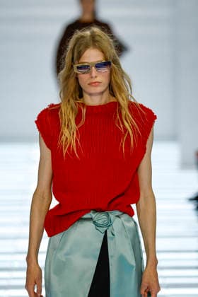 Runway at the Prada fashion show during Milan Fashion Week Women s Spring Summer 2027 on September 22, 2026, in Milan, Italy Bestimage Milan, Italy  Copyright: xAgencex xBestimagexAgencex xBestimagex