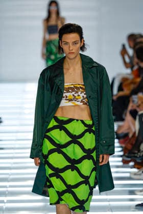 Runway at the Prada fashion show during Milan Fashion Week Women s Spring Summer 2027 on September 22, 2026, in Milan, Italy Bestimage Milan, Italy  Copyright: xAgencex xBestimagexAgencex xBestimagex