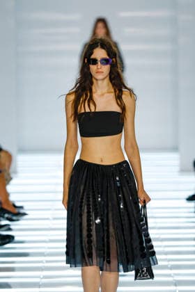 Runway at the Prada fashion show during Milan Fashion Week Women s Spring Summer 2027 on September 22, 2026, in Milan, Italy Bestimage Milan, Italy  Copyright: xAgencex xBestimagexAgencex xBestimagex