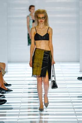 Runway at the Prada fashion show during Milan Fashion Week Women s Spring Summer 2027 on September 22, 2026, in Milan, Italy Bestimage Milan, Italy  Copyright: xAgencex xBestimagexAgencex xBestimagex