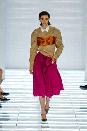 Runway at the Prada fashion show during Milan Fashion Week Women s Spring Summer 2027 on September 22, 2026, in Milan, Italy Bestimage Milan, Italy  Copyright: xAgencex xBestimagexAgencex xBestimagex