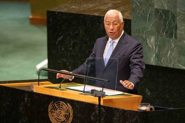 September 24, 2026, New York City, USA: President of the European Council AntoÂ³nio Costa addresses the General Debate of the 81st session of the United Nations General Assembly at the UN Headquarters in New York City New York City USA  - ZUMAl194 20260924_zip_l194_015 Copyright: xMarekxLadzinskix
