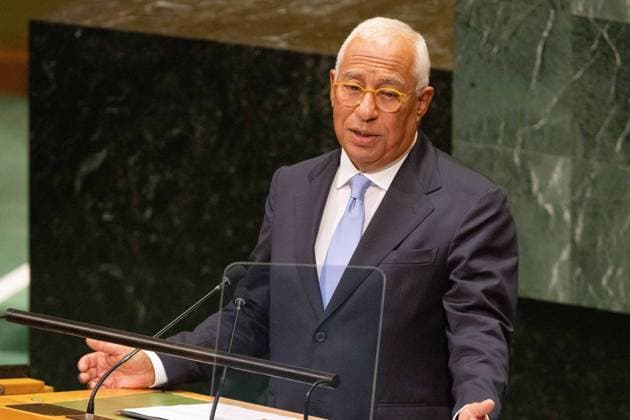 September 24, 2026, New York City, USA: President of the European Council AntoÂ³nio Costa addresses the General Debate of the 81st session of the United Nations General Assembly at the UN Headquarters in New York City New York City USA - ZUMAl194 20260924_zip_l194_013 Copyright: xMarekxLadzinskix