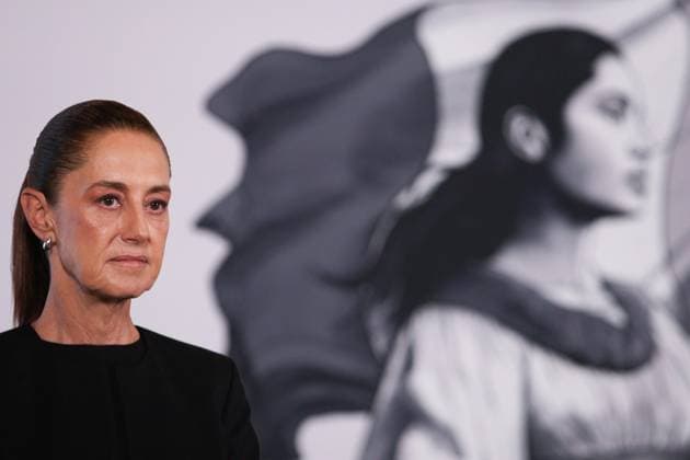 September 24, 2026: TO-45222- Ciudad de M& xe9;xico. 2026-09 -24. Claudia Sheinbaum Pardo, President of Mexico, during the daily morning press conference in the Treasury Room of the National Palace in Mexico City. Among the relevant topics discussed were Stray Kids, BTS, meeting with Lee Jae-myung and progress in simplifying procedures. Alejandro God& xcd;nez Clasos.com.mx - ZUMAcs4_ 20260924_faa_cs4_033 Copyright: xAlejandroxGod& Xed;Nezx
